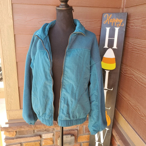 Wild Fable Women's Fleece Bomber Jacket Size Medium EUC - Picture 11 of 13
